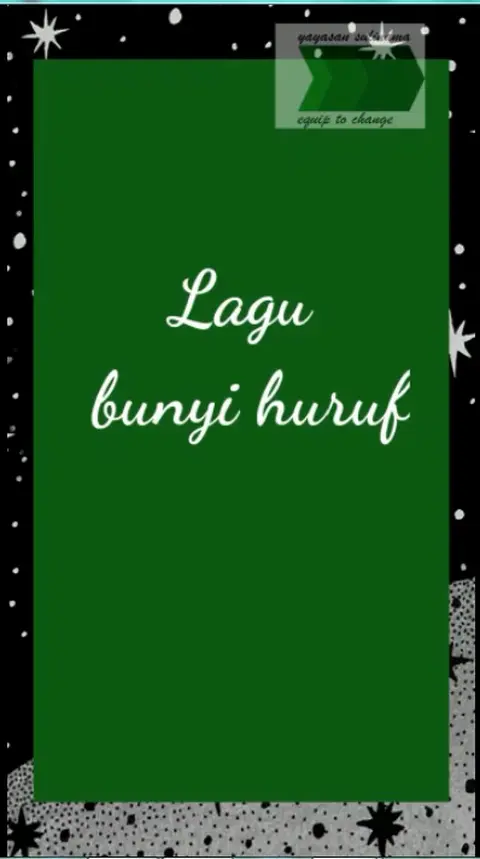 Lagu Bunyi Huruf A